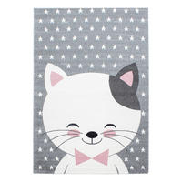 KINDERTEPPICH 200/290 cm Kids Katze  - Pink, Trend, Textil (200/290cm) - Ayyildiz 