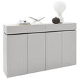 SIDEBOARD  180/111/40 cm 2 Schublade(n)  - Kaschmir/Schwarz, Design, Holzwerkstoff/Kunststoff (180/111/40cm) - Voleo