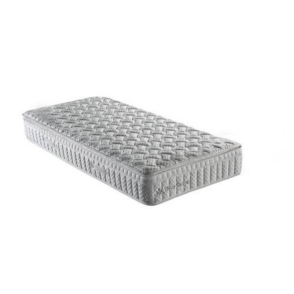 Thumbnail - Boxxx Taschenfederkernmatratze, Weiß, Textil, H4, 100x200 cm, Oeko-Tex® Standard 100, Ober- und Unterseite versteppt, Tr...