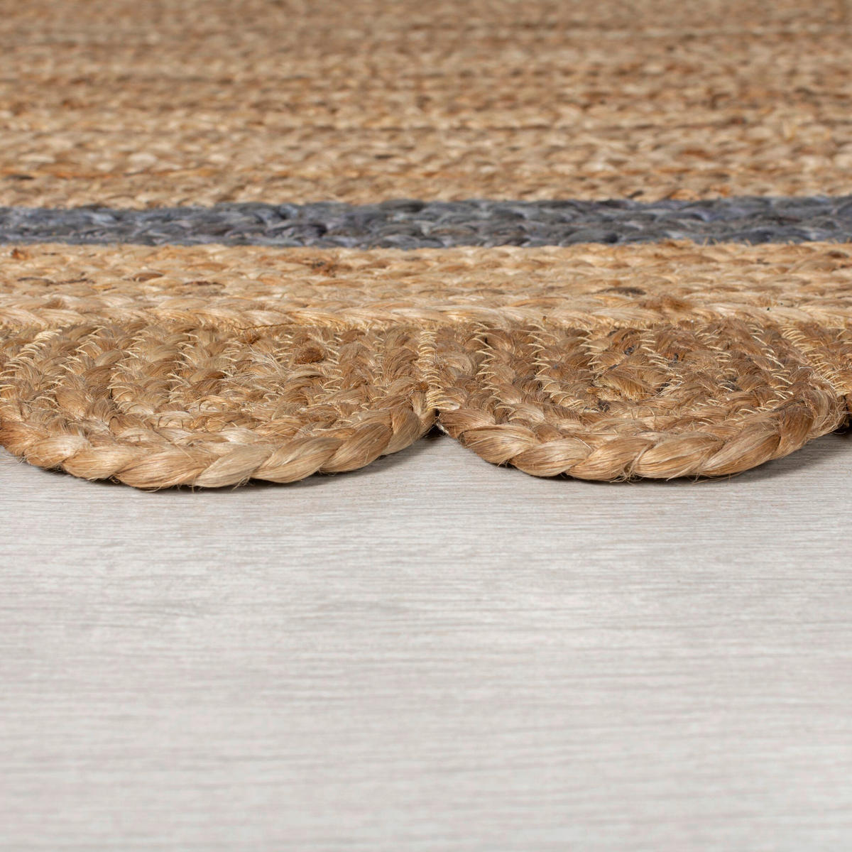 FLACHWEBETEPPICH 170/120 cm Grau, Naturfarben  - Naturfarben/Grau, Basics, Textil (170/120cm) - Xora