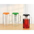 GLASKRUG 2,5 l - Transparent/Rot, Basics, Glas/Kunststoff (17,6/25,2cm) - Bohemia GLASKRUG 2,5 l - Transparent/Rot, Basics, Glas/Kunststoff (17,6/25,2cm) - Bohemia