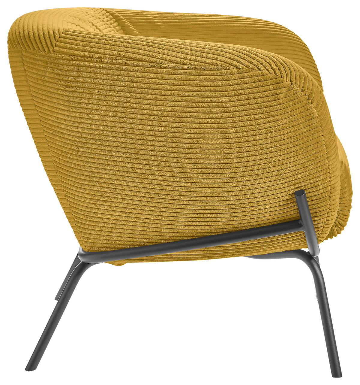COCKTAILSESSEL - Goldfarben, Design, Textil (79/71/74cm) - Lomoco