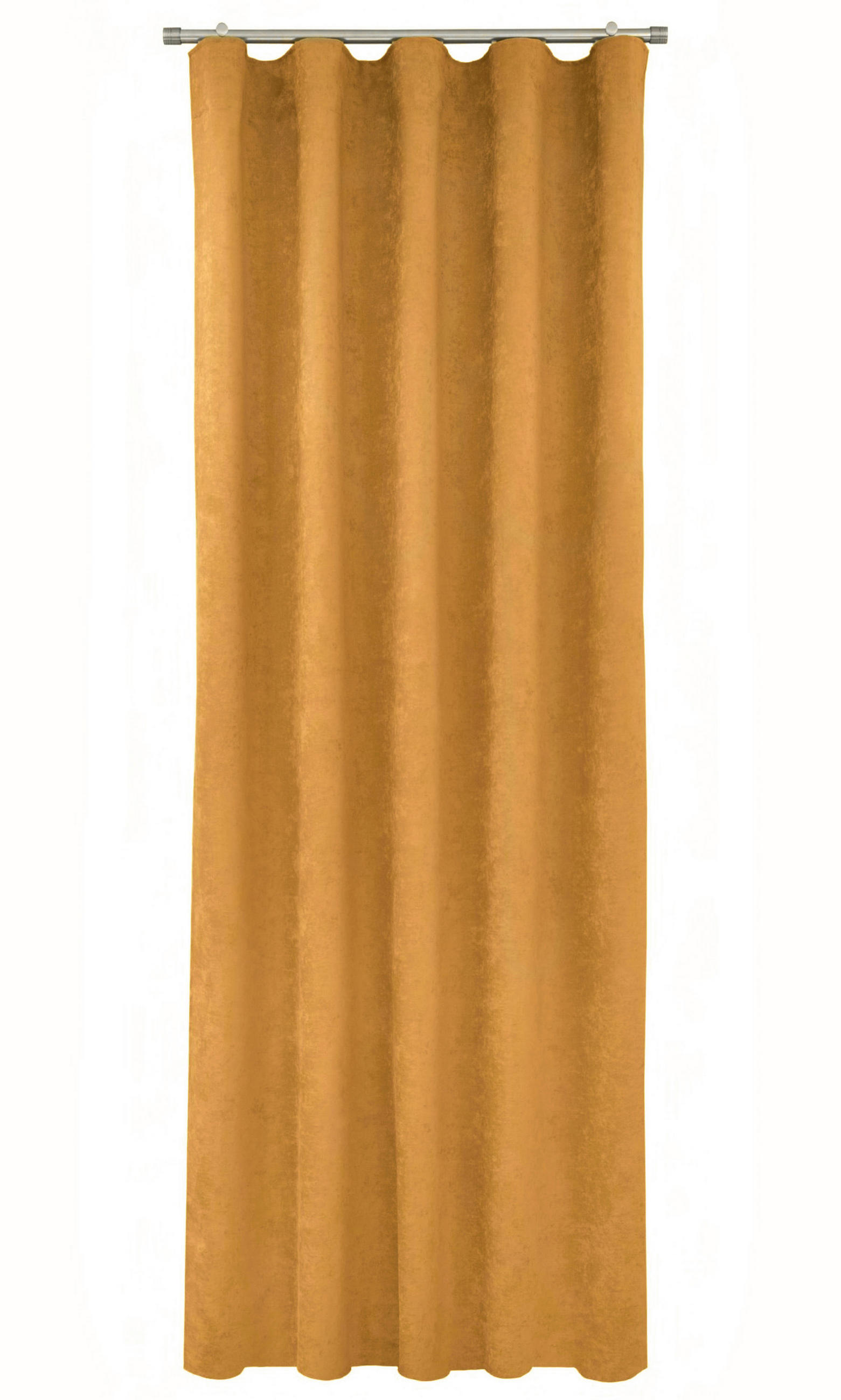 KÉSZFÜGGÖNY sötétítő  - sárga, Basics, textil (140/250cm)