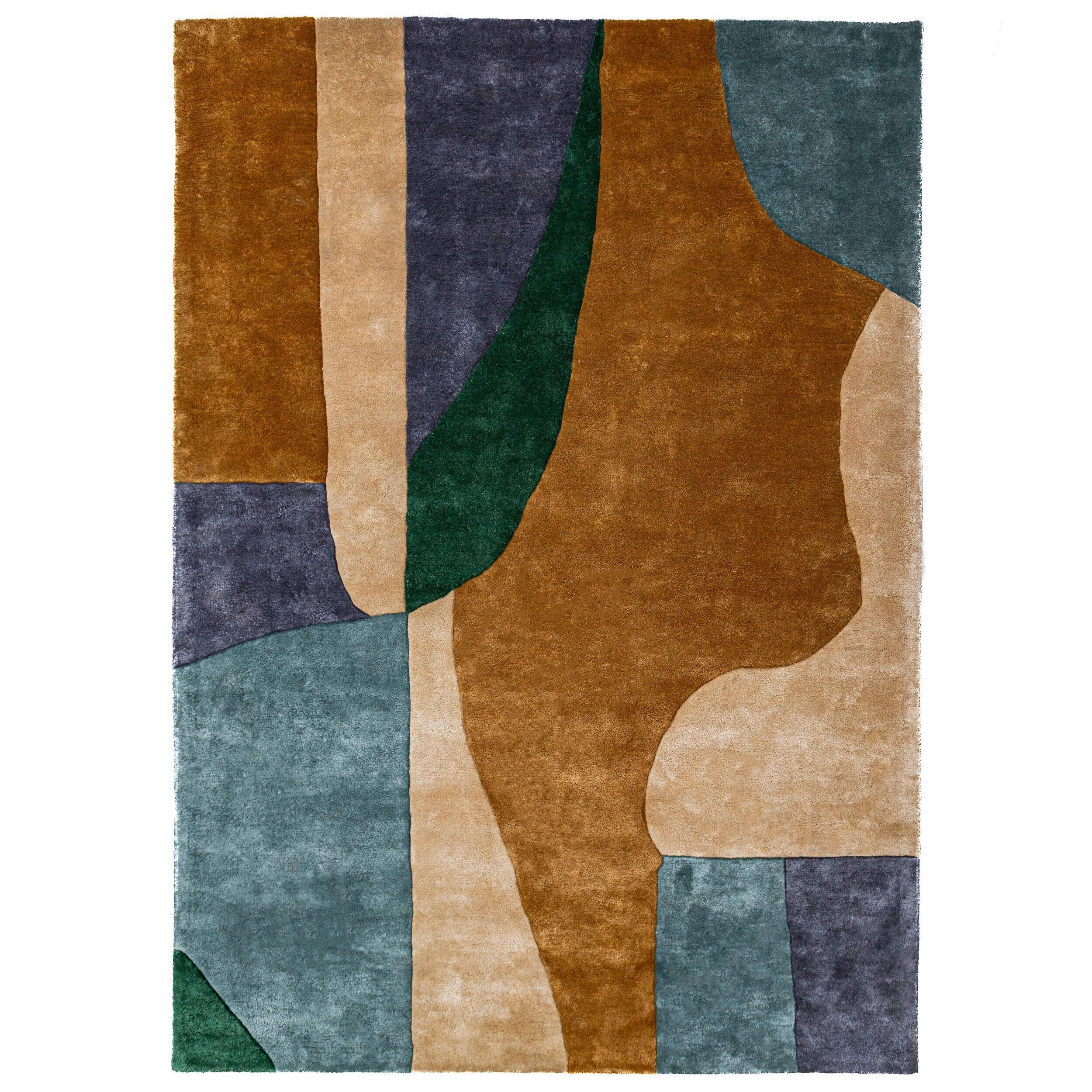 HANDWEBTEPPICH 140/200 cm Polaris Multicolor rechteckig  - Multicolor, Basics, Textil (140/200cm) - Flair Rugs