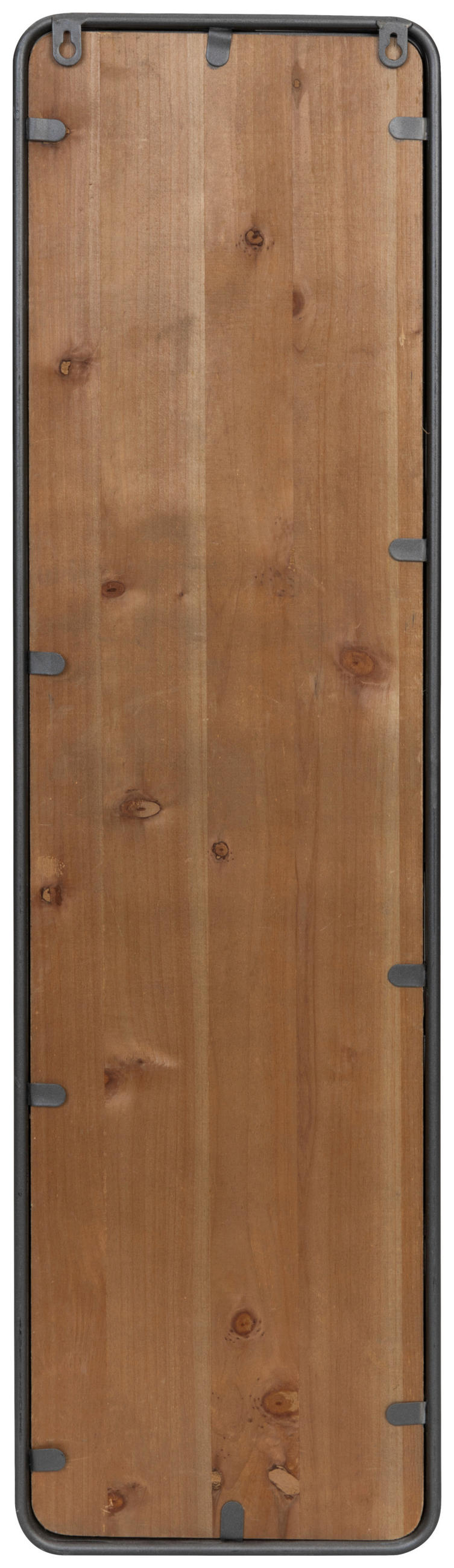 WANDREGAL Tanne massiv Multicolor  - Multicolor/Schwarz, LIFESTYLE, Holz/Textil (25/90/14cm) - Livetastic