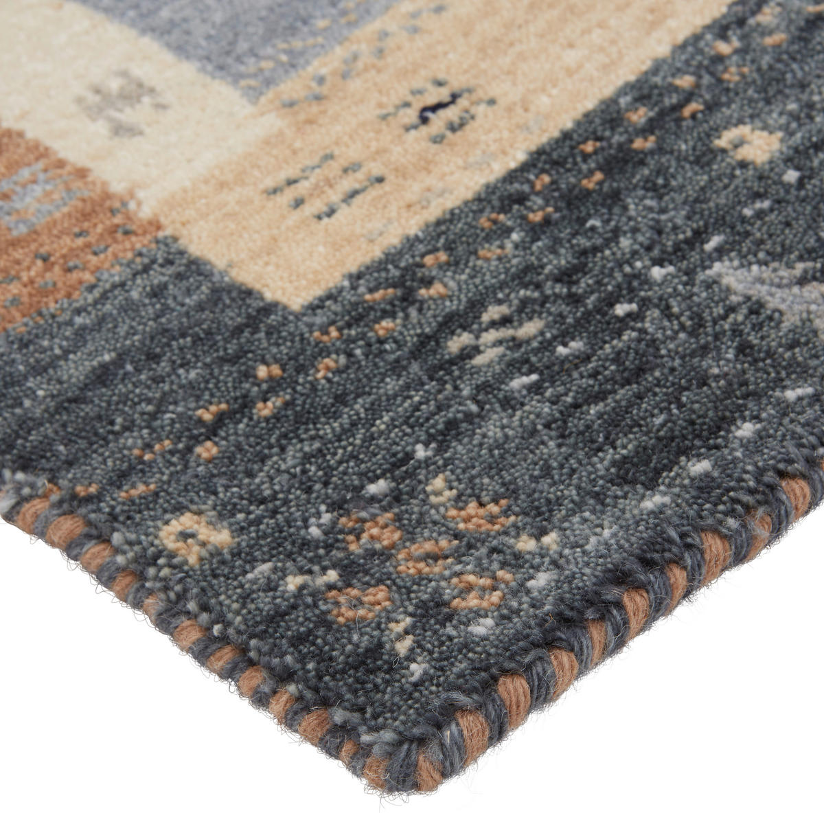 ORIENTTEPPICH  Wohnzimmer 80/300 cm Baba Jan Silberfarben rechteckig  - Silberfarben, KONVENTIONELL, Textil (80/300cm) - Cazaris