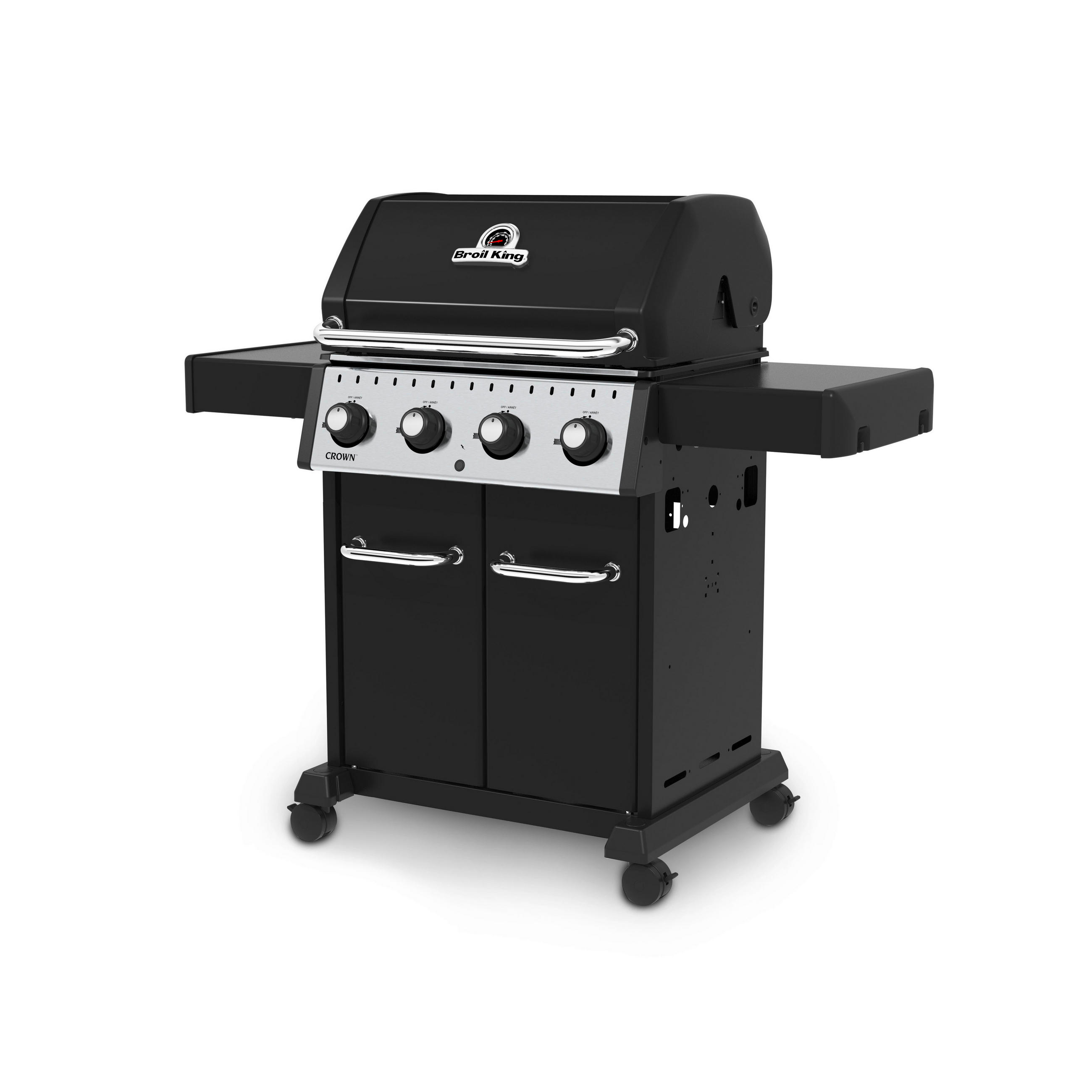 Plinski roštilj CROWN 420 crna - crna, Basics, metal (145/116/61cm) - Broil King
