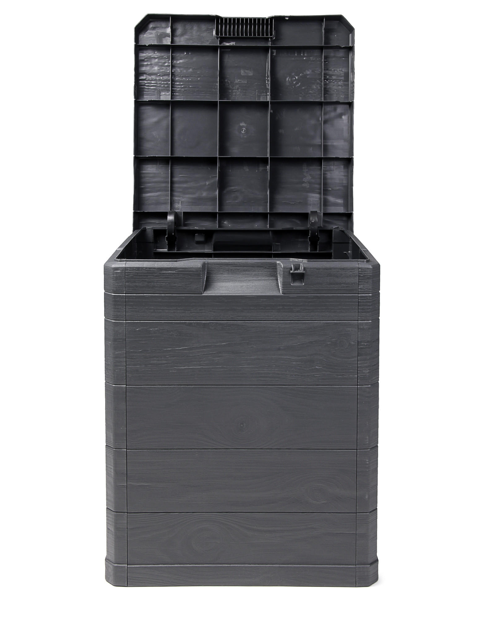 KISSENBOX 44/50/43 cm  - Anthrazit, Basics, Kunststoff (44/50/43cm) - Ambia Garden