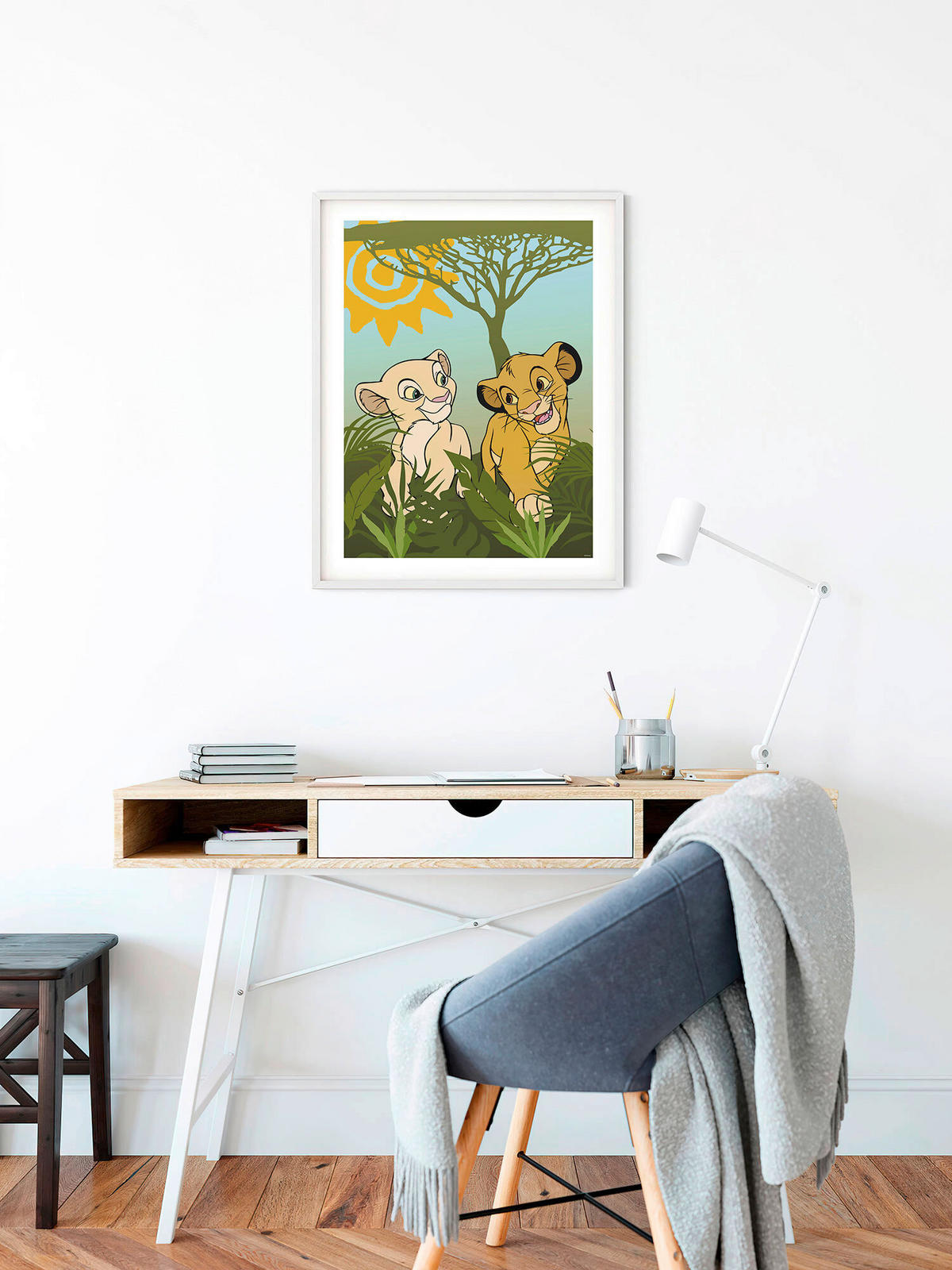 KINDERBILD - Grün, Basics, Papier (40/50cm) - Disney