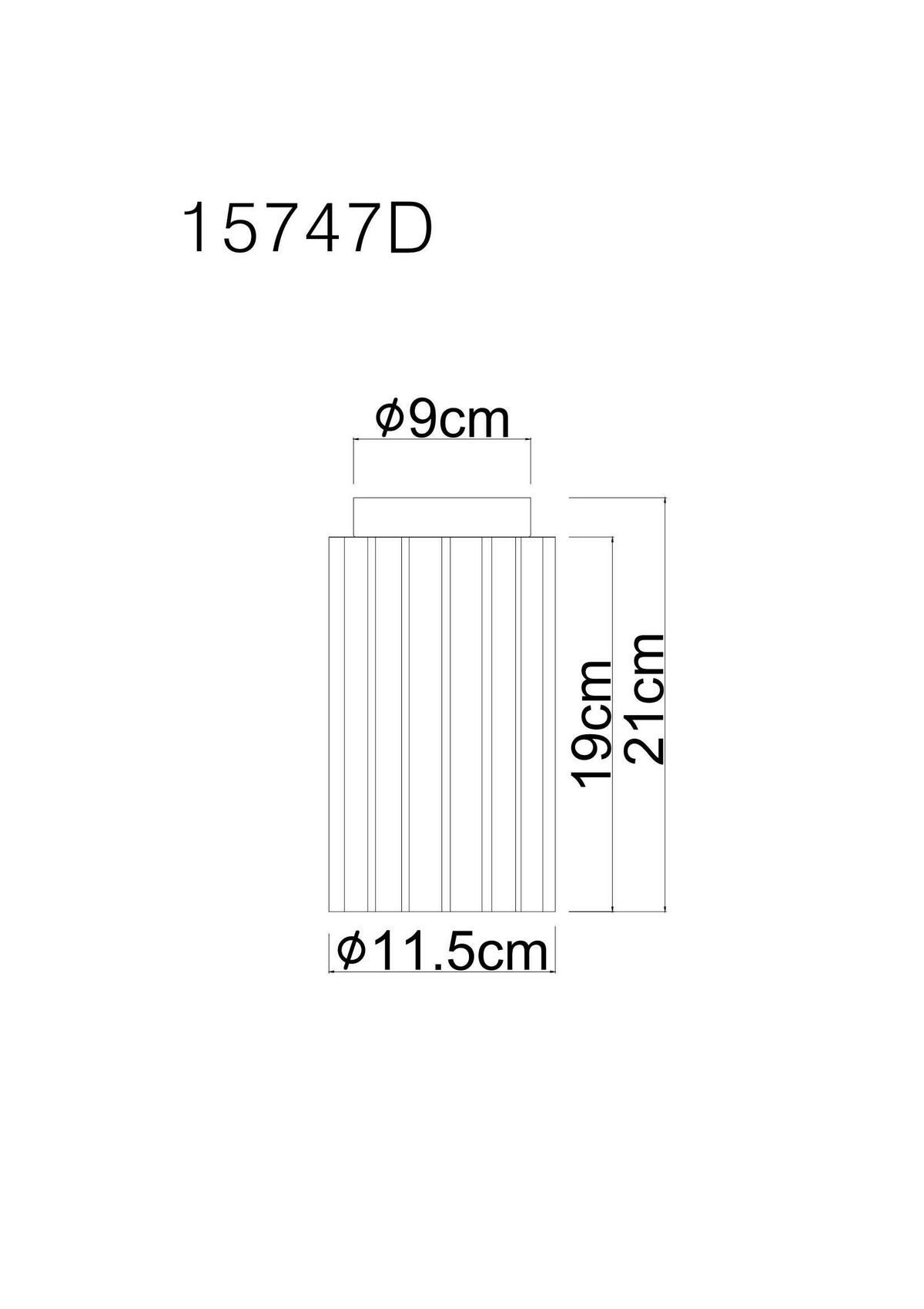DECKENLEUCHTE  11.5/21 cm    - Klar/Nickelfarben, KONVENTIONELL, Glas/Metall (11.5/21cm) - Globo