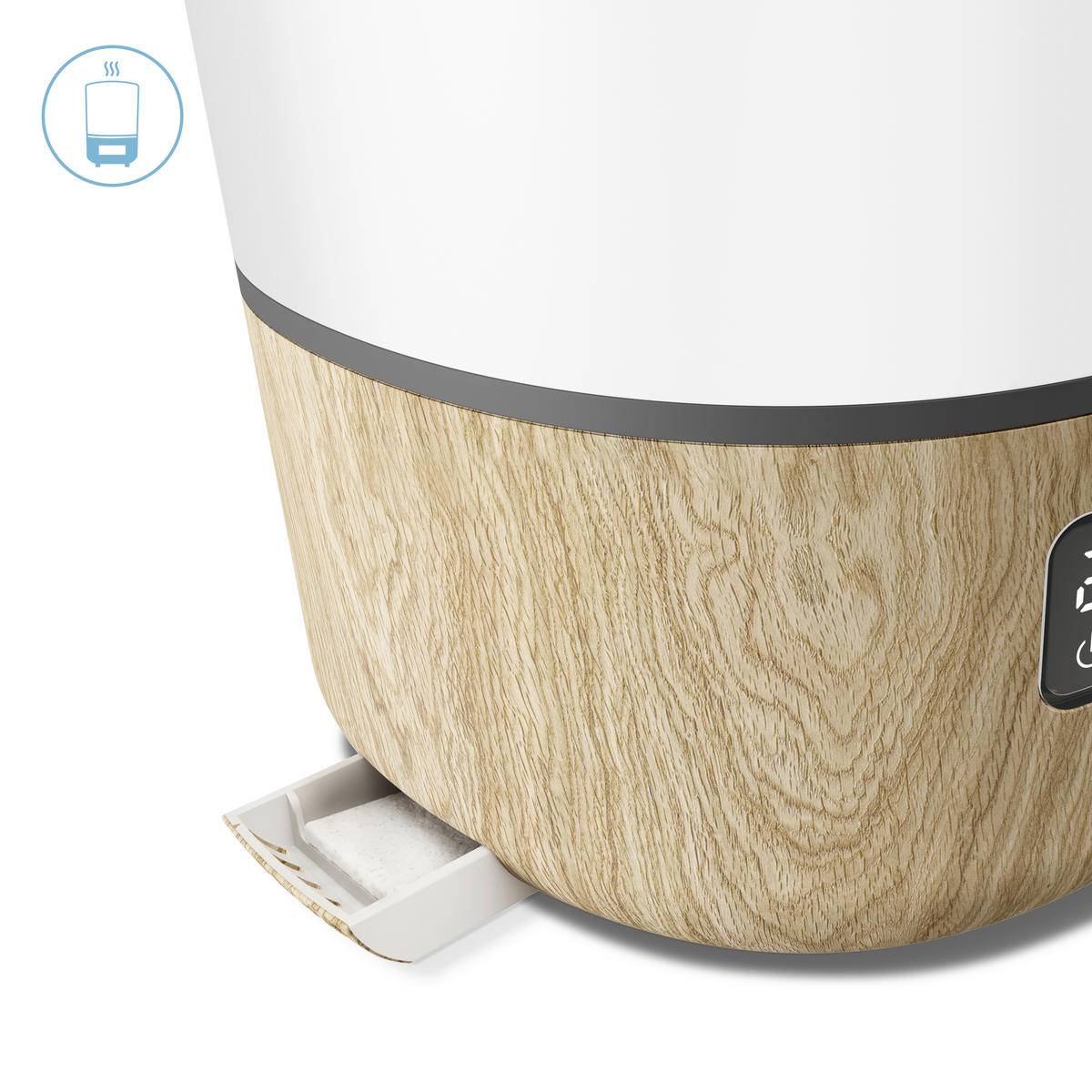 CONNECTED HOME BREATHE Connected Home  - Weiß/Naturfarben, Trend, Kunststoff/Metall - Maxi-Cosi
