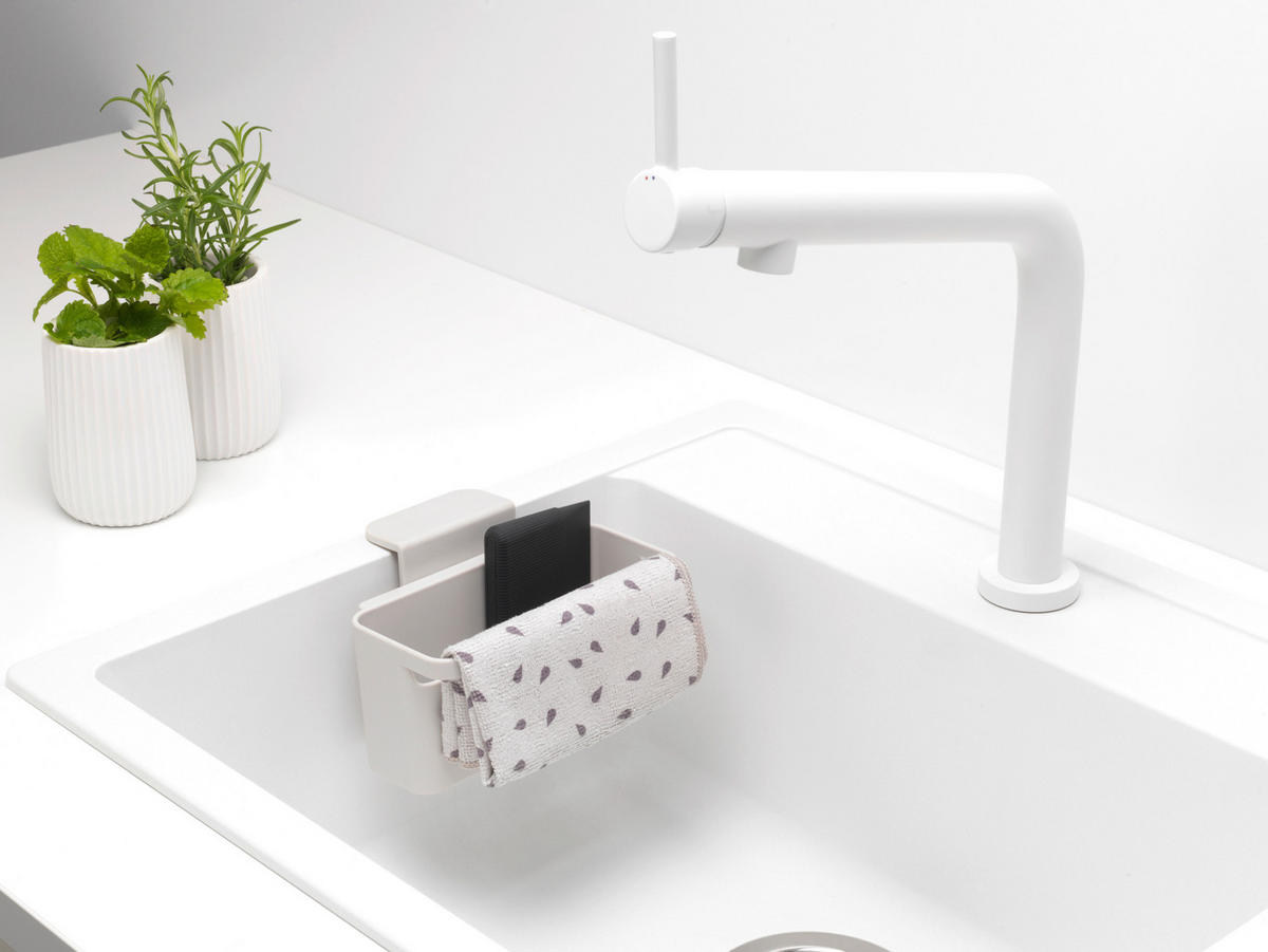 KÜCHENUTENSILIENHALTER - Hellgrau, Design, Kunststoff (17/11/14cm) - Brabantia