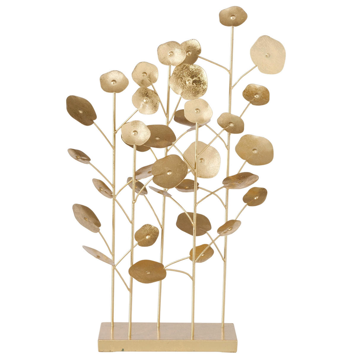 SKULPTUR - Goldfarben, Basics, Metall (36/17cm)