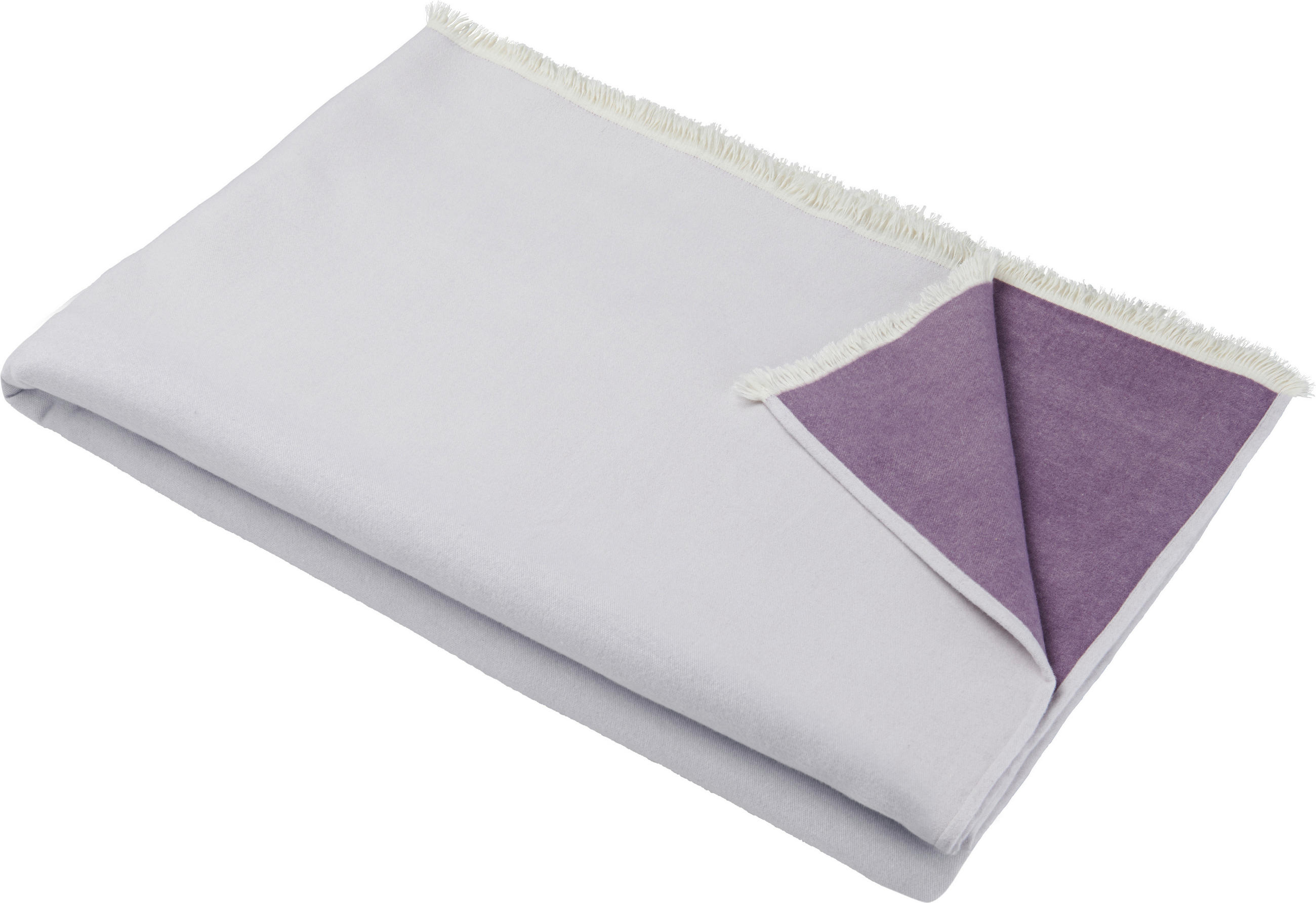 OBOUSTRANNÁ DEKA, bavlna, 220/240 cm - fialová, Natur, textil (220/240cm) - Novel