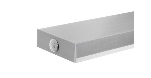 LED-HÄNGELEUCHTE 115/13/200 cm  - Alufarben, Basics, Kunststoff/Metall (115/13/200cm) - Novel