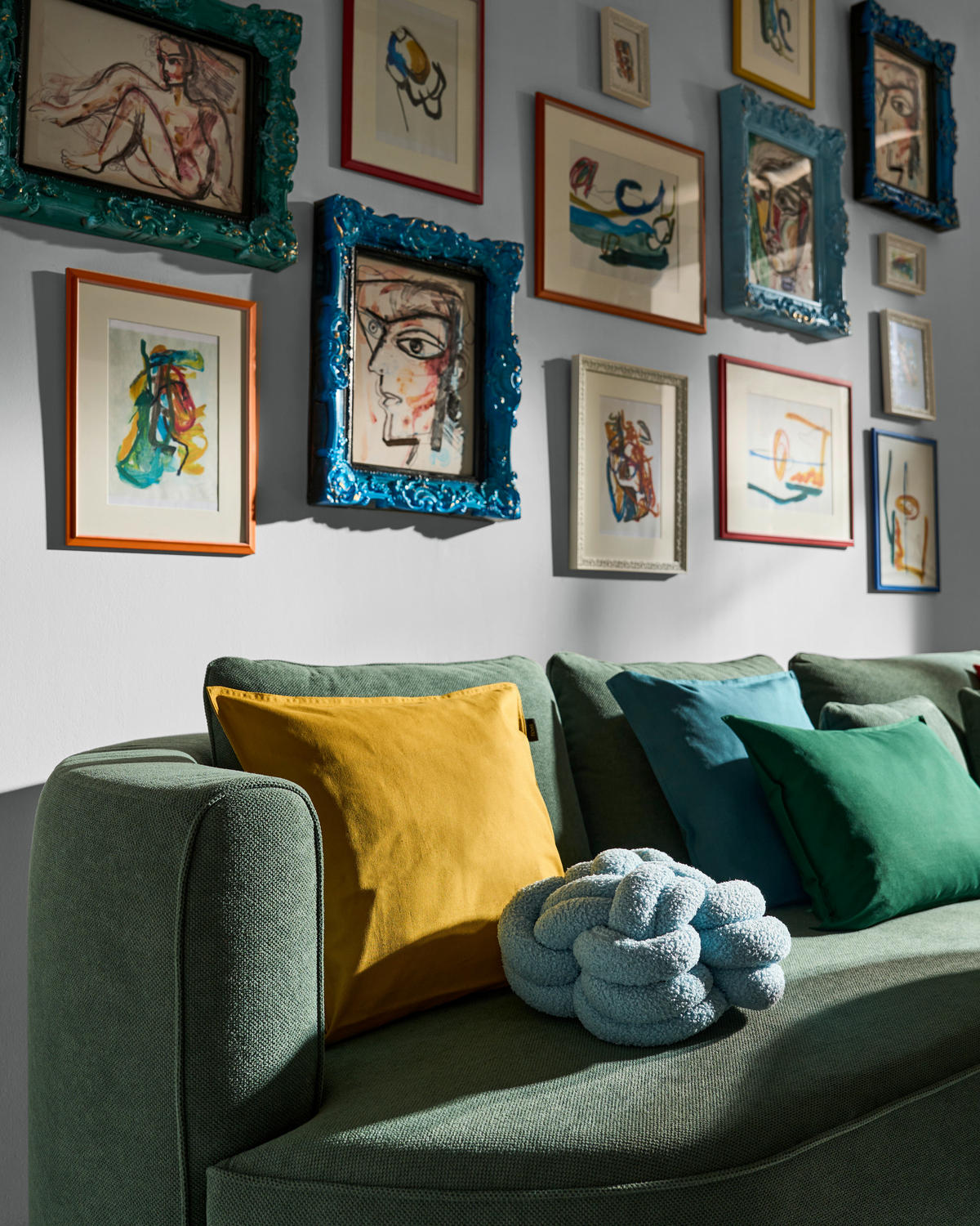 ECKSOFA in Webstoff Grün  - Schwarz/Grün, Modern, Kunststoff/Textil (284/183cm) - Welnova