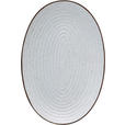 SERVIERPLATTE FARMHOUSE 21/31 cm  - Beige, Design, Keramik (21/31cm) - Landscape