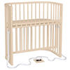 BEISTELLBETT 96/56,50/96,50 cm  - Beige, Basics, Holz (96/56,50/96,50cm) - Babybay