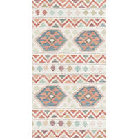 VINTAGE-TEPPICH Ondea Ramizh 80/150 cm  in Terracotta, Perlmutt, Graublau  - Graublau/Perlmutt, LIFESTYLE, Kunststoff/Textil (80/150cm) - Lindorug