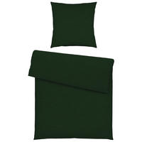 BETTWÄSCHE Renforcé 135/200 cm  - Dunkelgrün, Basics, Textil (135/200cm) - Esposa