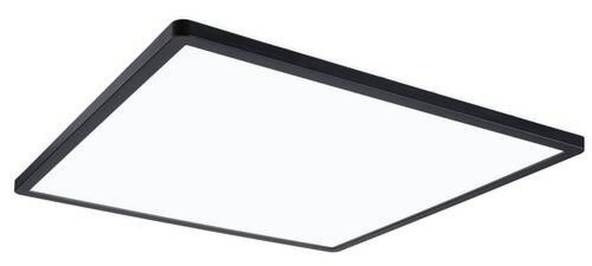 LED-PANEEL  - Schwarz, Basics, Kunststoff (42/42cm) - Paulmann