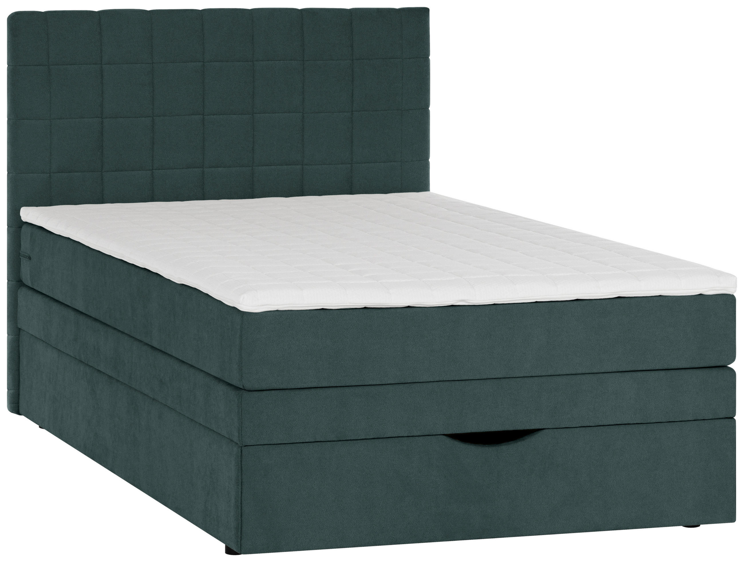 Welnova Boxspringbett Türkis 100x200 cm