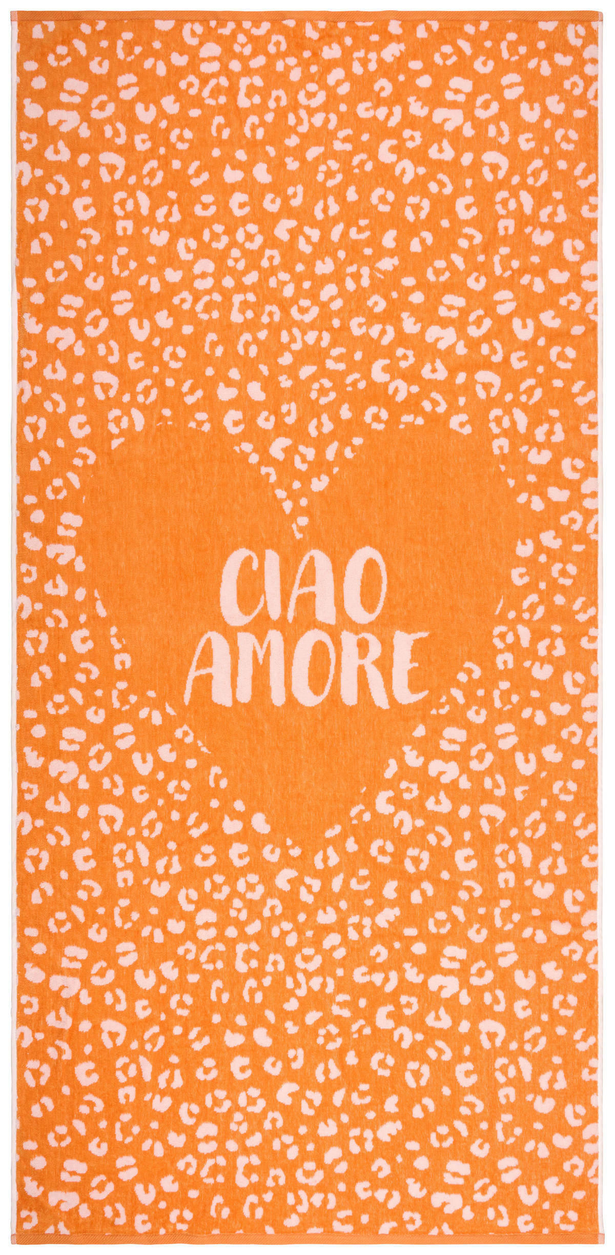 OSUŠKA NA PLÁŽ, 90/180 cm, korály - korály, Trend, textil (90/180cm) - Esposa