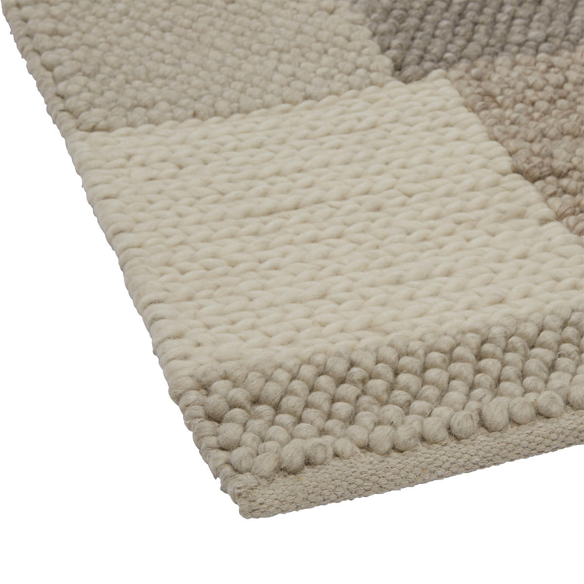 HANDWEBETEPPICH Nordic 130/190 cm Nordic  - Beige/Naturfarben, Lifestyle, Textil (130/190cm) - Linea Natura