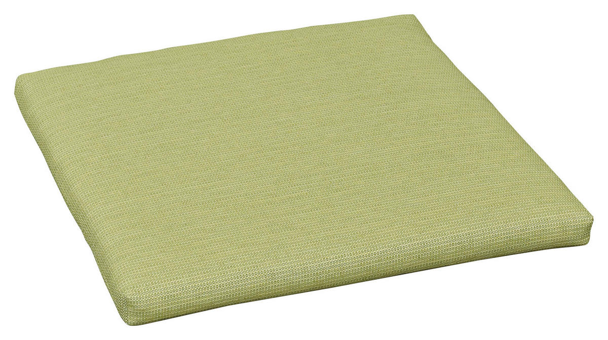 SITZKISSEN  - Hellgrün, Basics, Textil (50/4/50cm)