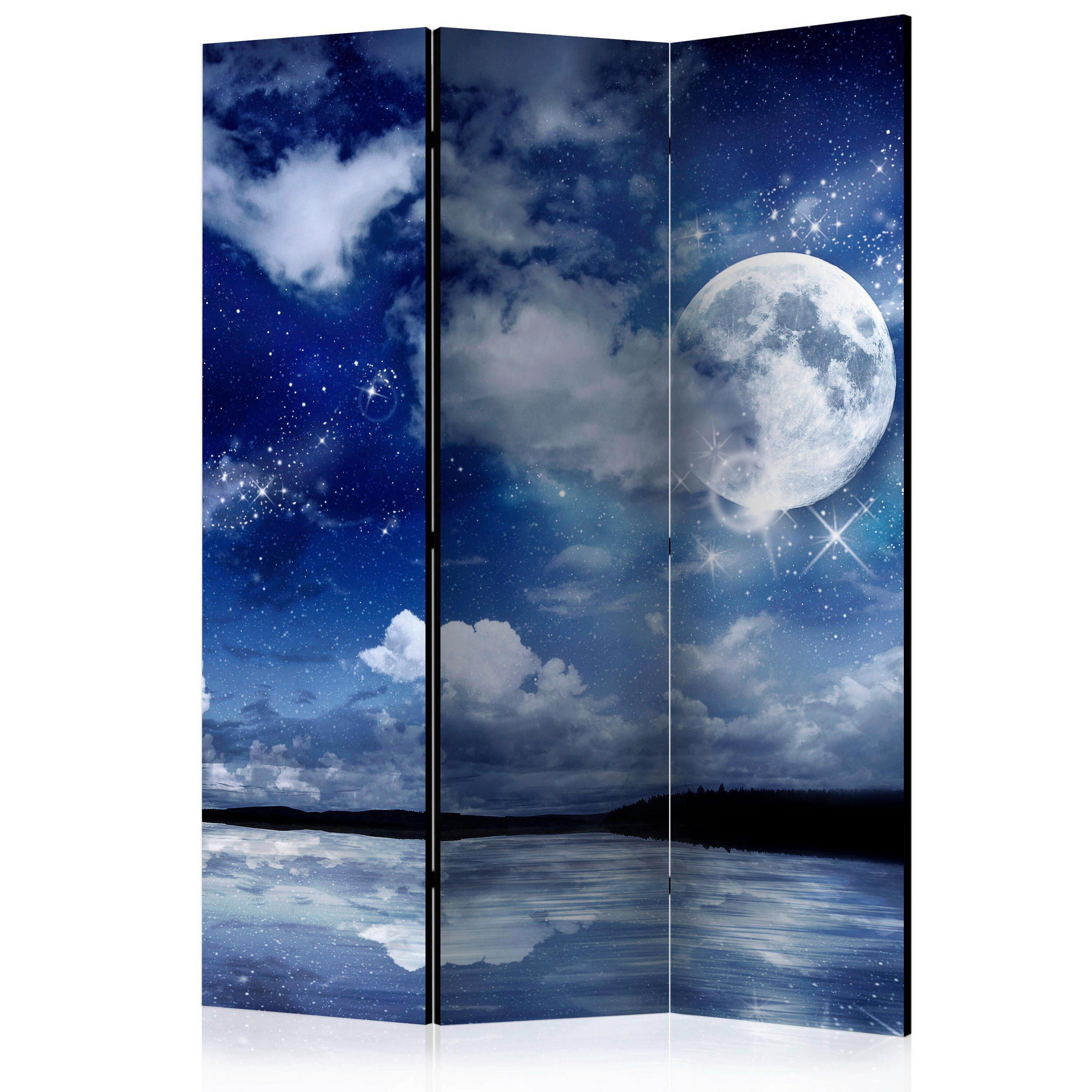 artgeist Paravent Blau, Pastellblau 135x172x3 cm