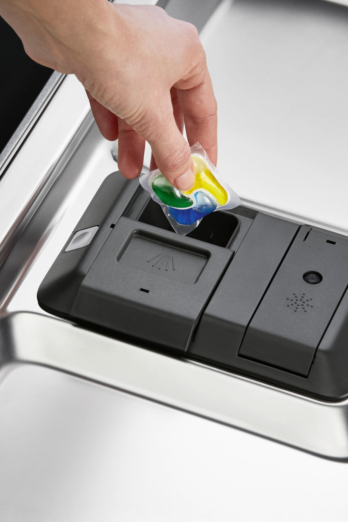 GESCHIRRSPÜLER KESD7315L  - Edelstahlfarben/Weiß, Basics, Metall (59,6/81,8/55,0cm) - Electrolux