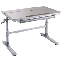 JUGENDSCHREIBTISCH 100/76/60 cm Weiss höhenverstellbar, Stauraum, justierbare Füsse  - Weiss, Modern, Holzwerkstoff/Metall (100/76/60cm) - MID.YOU