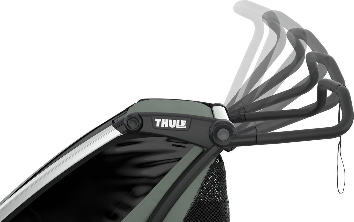 FAHRRADANHÄNGER   Chariot Lite 2  - Grün, Basics, Metall (80/114,5/94cm) - Thule
