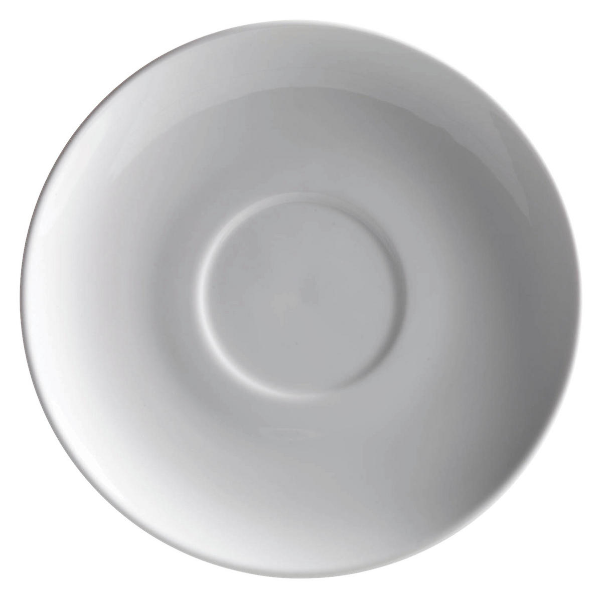 TASSE UND UNTERTASSE COLOMBIA  - Weiß, Basics, Keramik (180ml) - Mäser