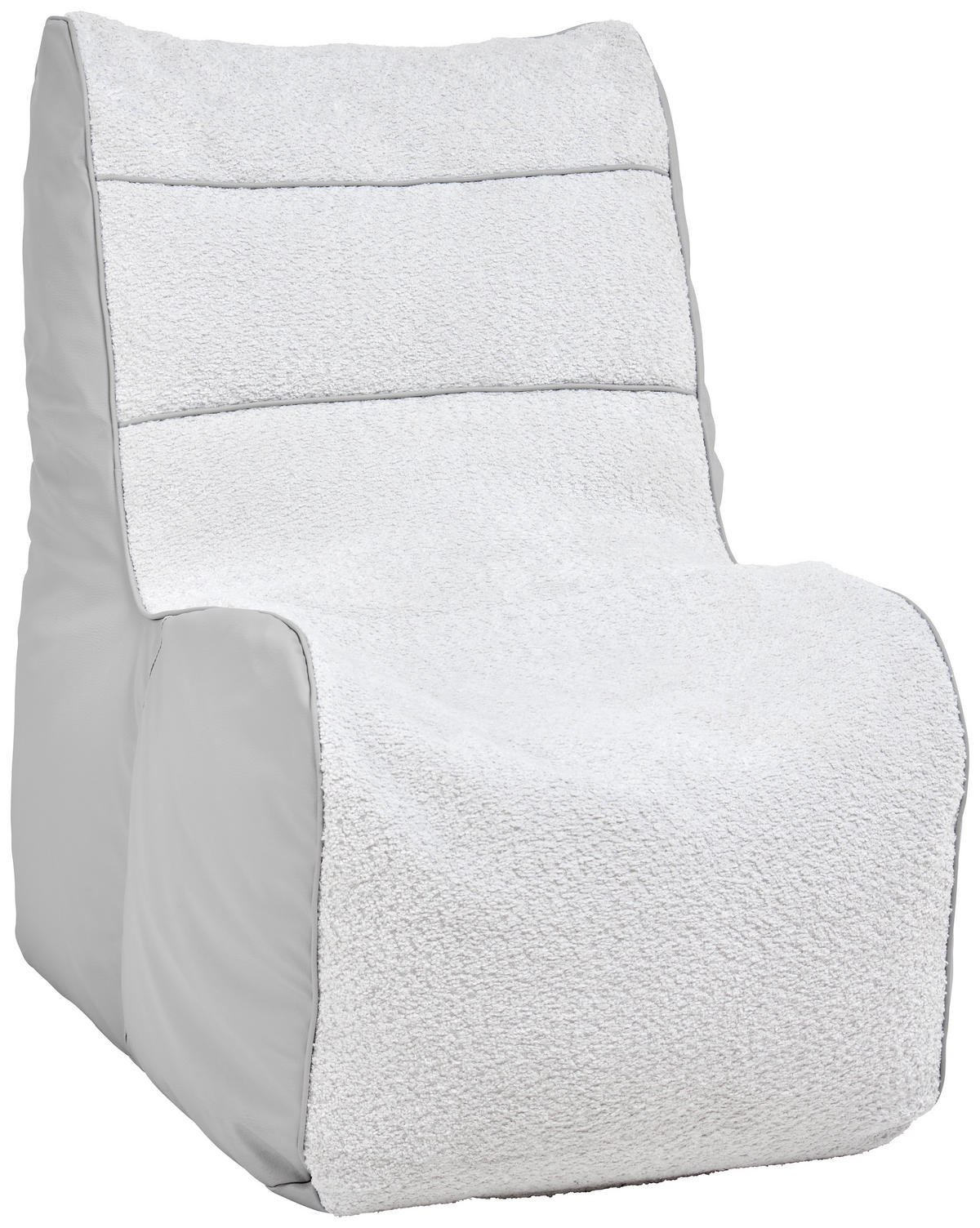 SITZSACK 180 l  - Hellgrau, MODERN, Textil (65/85/80cm) - Boxxx