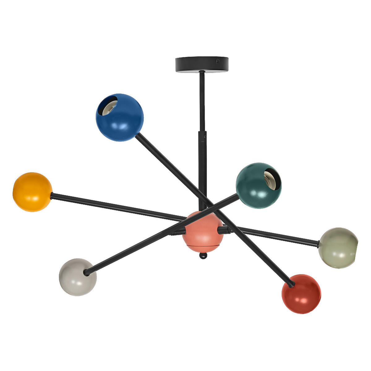 PENDELLEUCHTE 70/68/43 cm   - Design, Metall (70/68/43cm) - Ledvance