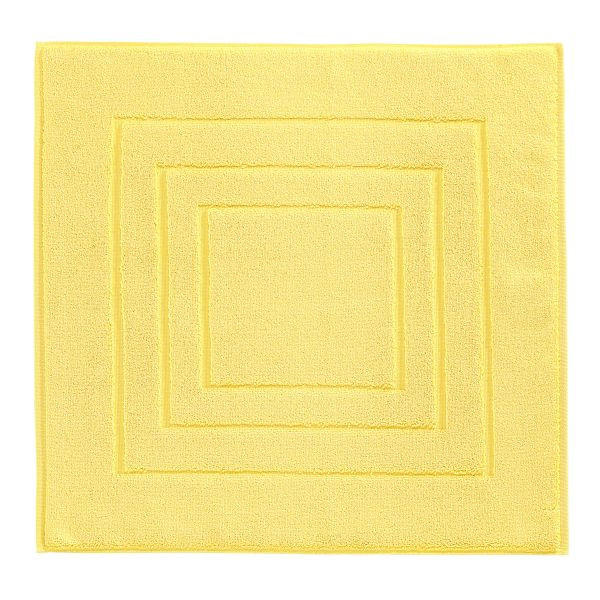 BADEMATTE Gelb 60/60 cm  - Gelb, Basics, Textil (60/60cm) - Vossen