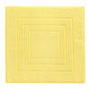KOUPELNOVÁ PŘEDLOŽKA, 60/60 cm - žlutá, Basics, textil (60/60cm) - Vossen