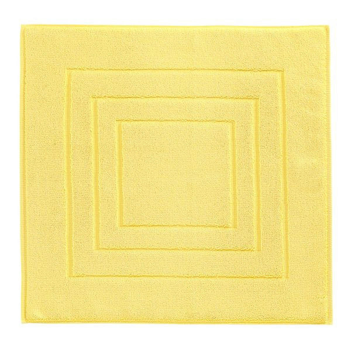 BADEMATTE Gelb 60/60 cm  - Gelb, Basics, Textil (60/60cm) - Vossen