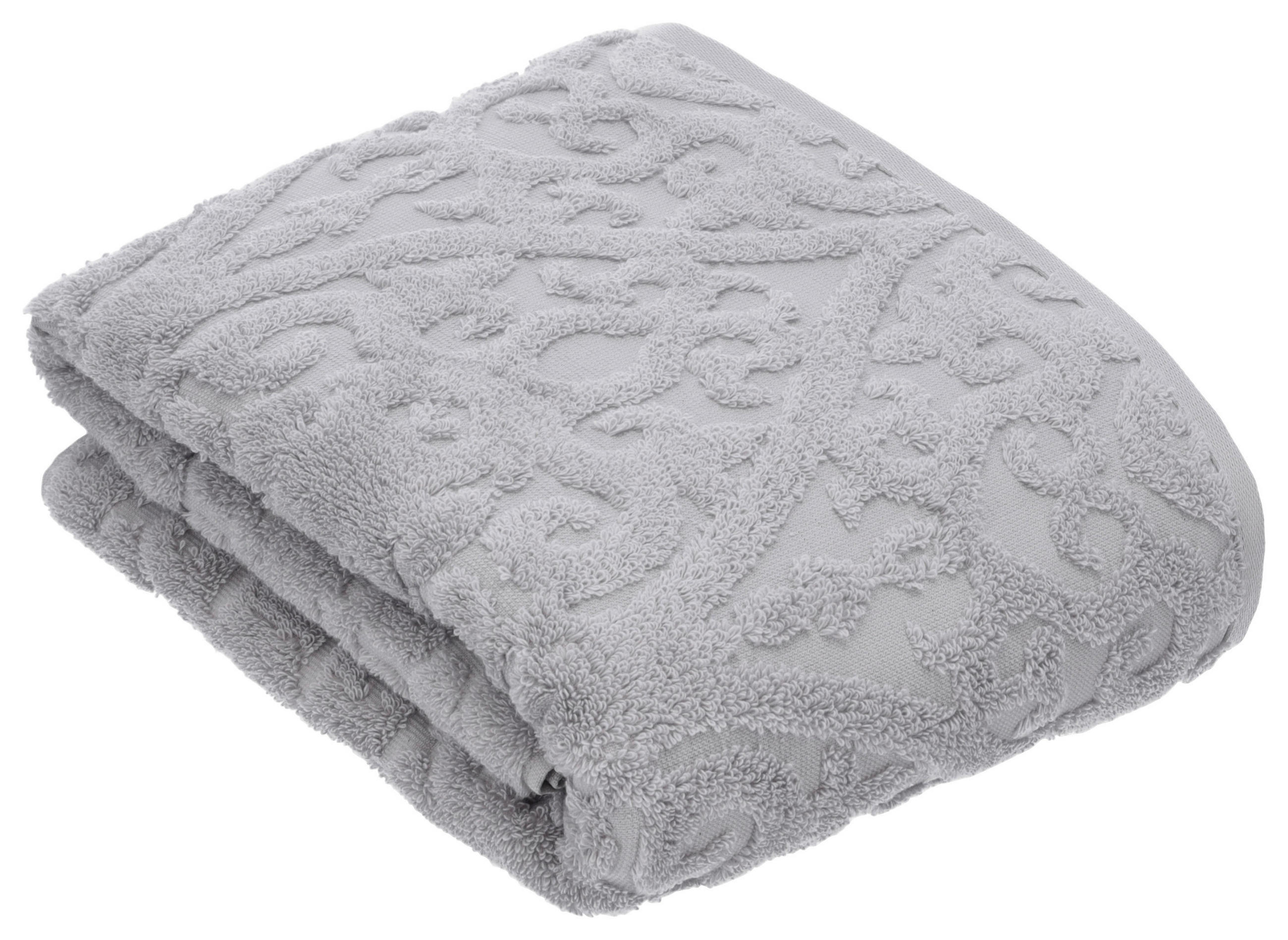 BADETUCH Fidelio Grau 100/150 cm  - Grau, Basics, Textil (100/150cm) - Vossen