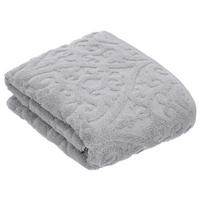 BADETUCH Fidelio Grau 100/150 cm  - Grau, Basics, Textil (100/150cm) - Vossen