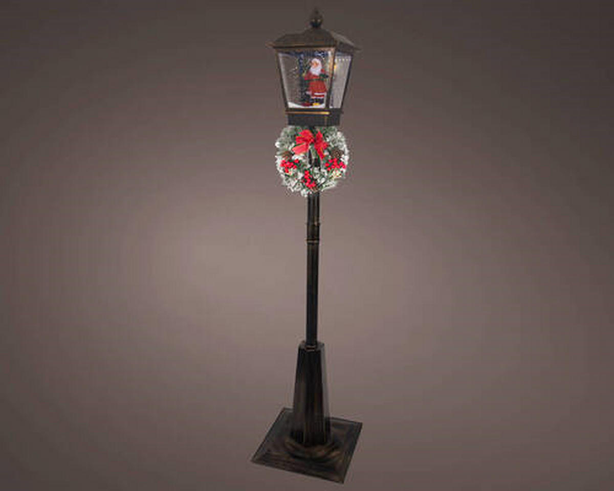 LED-LATERNE - Braun, LIFESTYLE, Kunststoff (30,50/53,00/49,00cm)