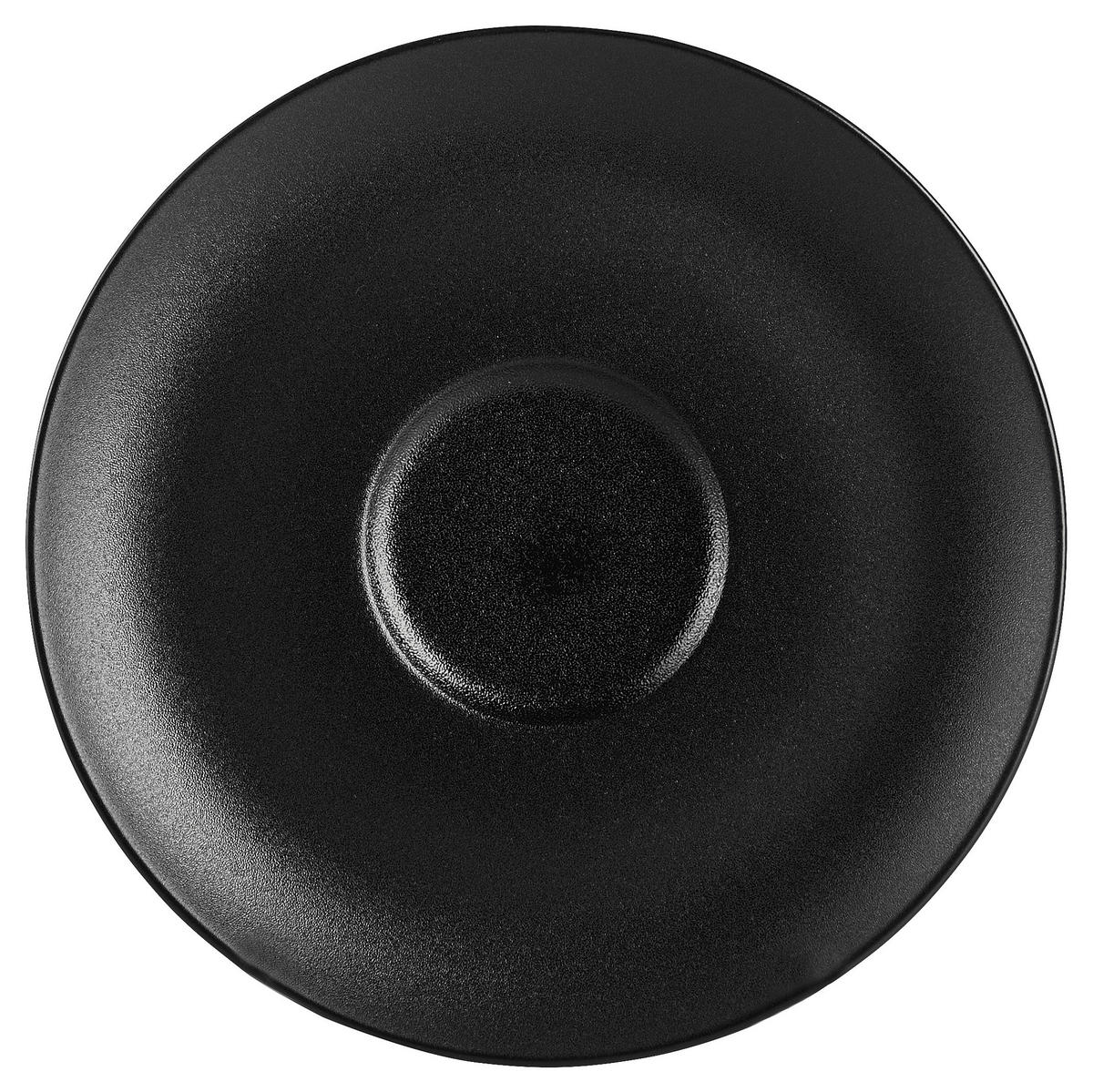 UNTERTASSE - Schwarz, Basics, Keramik (16,5cm) - Seltmann Weiden