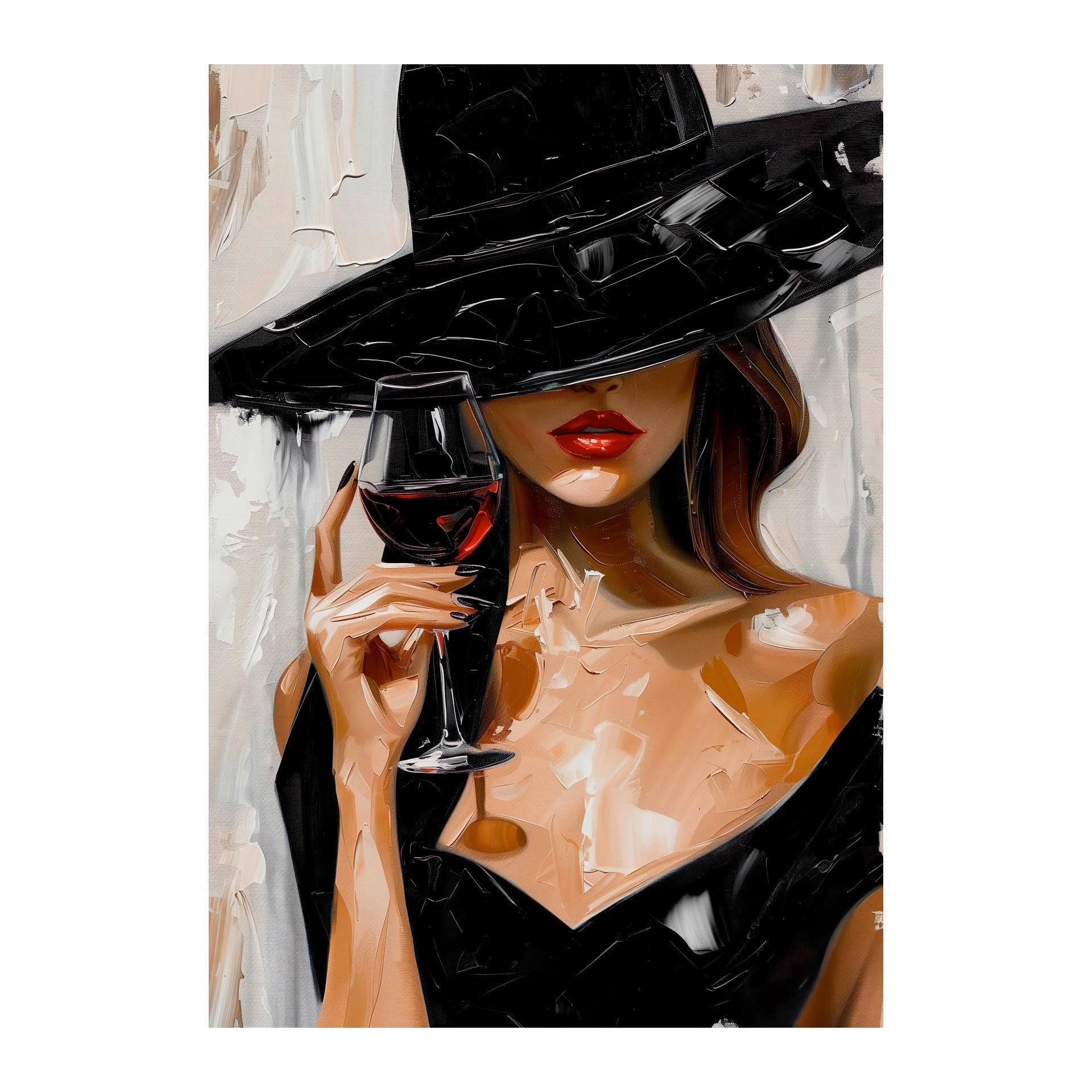 LEINWANDBILD Frauen 70/100 cm  - Multicolor, Basics, Holz/Textil (70/100cm)