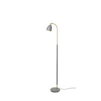 STEHLEUCHTE Floor lamp Deluxe 22,9/133,8 cm  - Messingfarben/Grau, Basics, Metall (22,9/133,8cm) - Belid