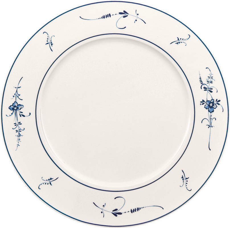 GURMANSKI TANJUR  30 cm        Old Luxembourg  - bijela/plava, Basics, keramika (30cm) - Villeroy & Boch