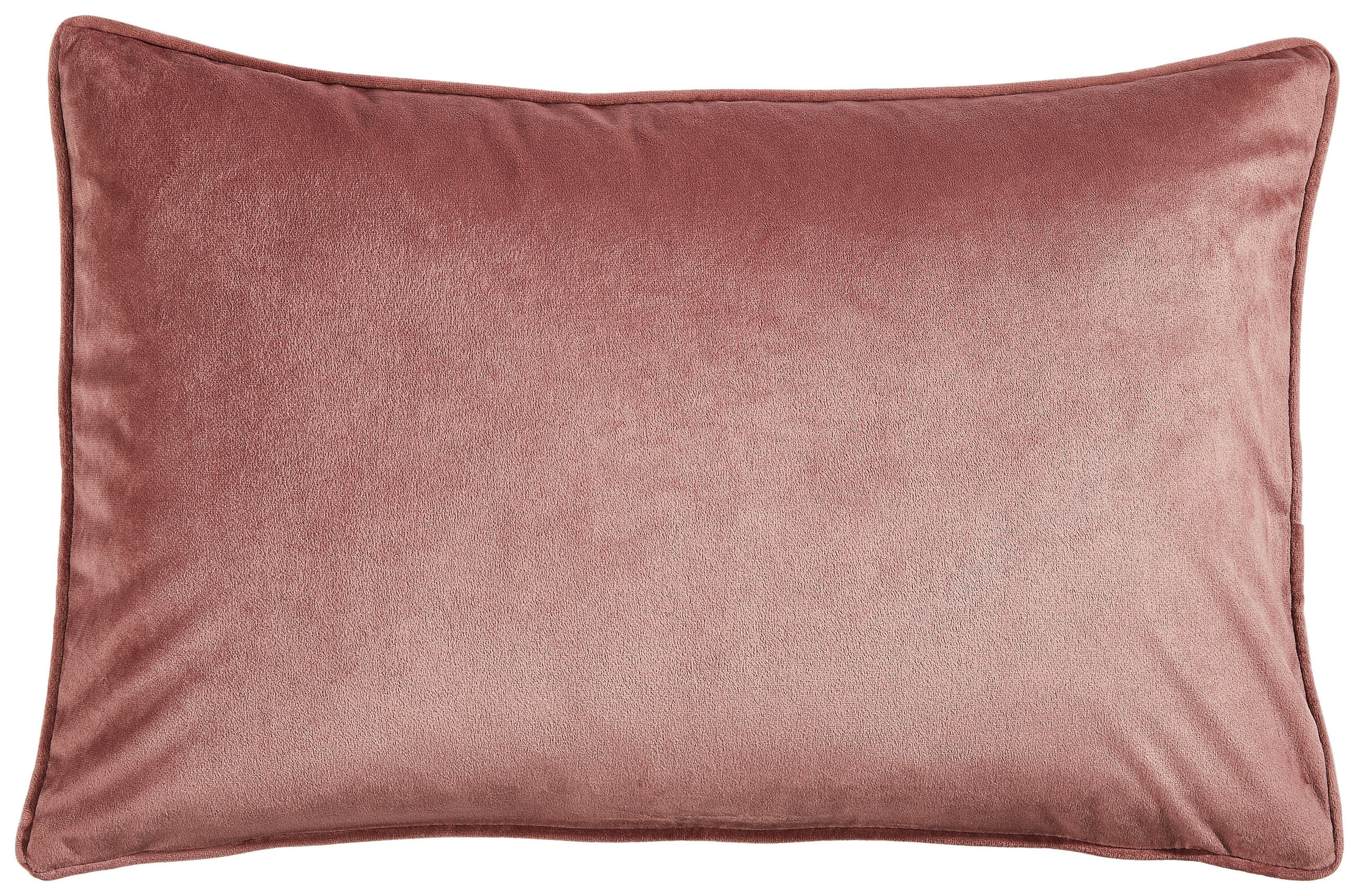 KISSENHÜLLE Zenato Samt Uni 40/60 cm  - Altrosa, Basics, Textil (40/60cm) - Ambiente