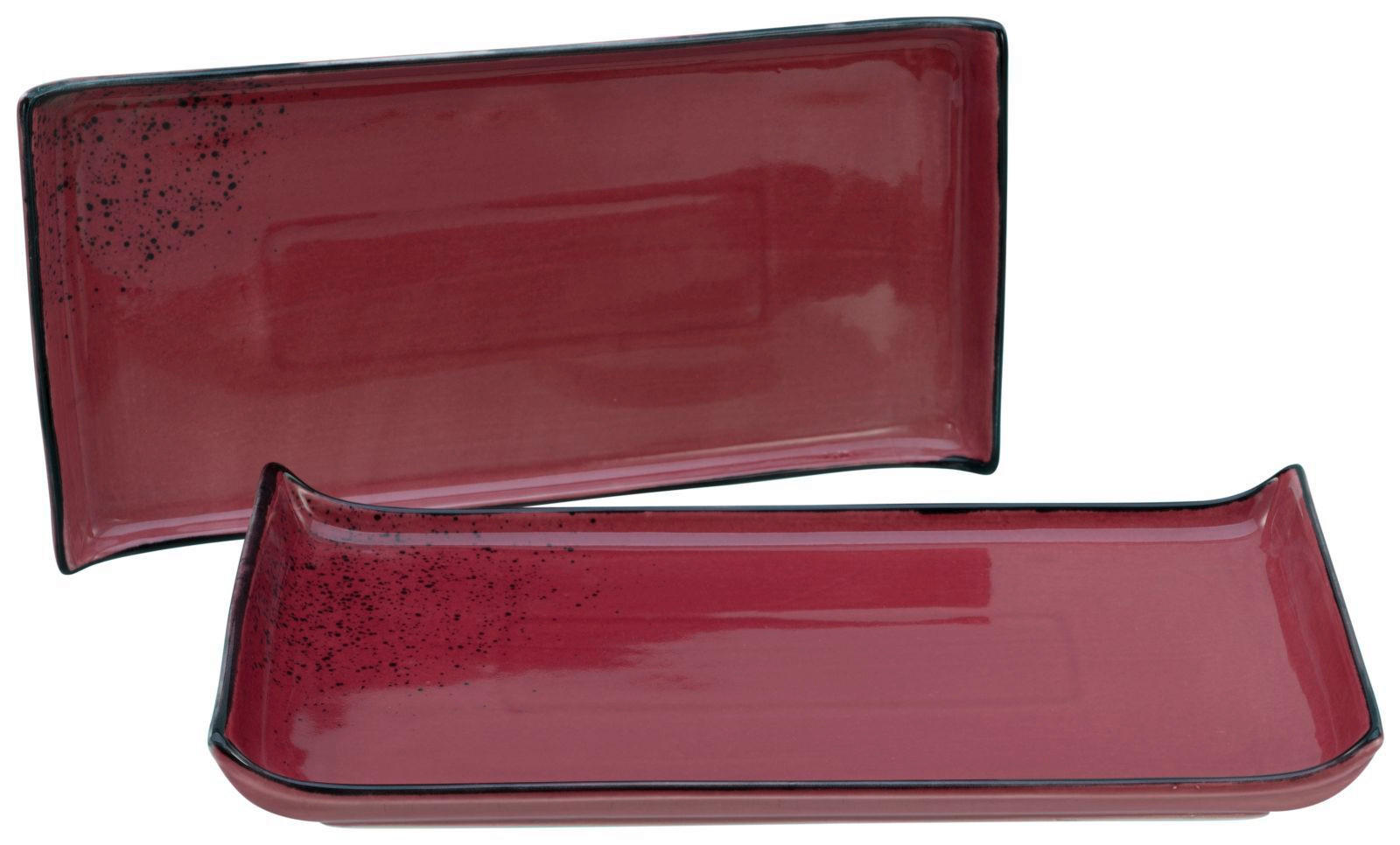 SERVERINGSTALLRIK   16,5/33 cm   - mörkrosa, Trend, keramik (16,5/33cm) - Creatable