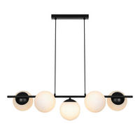 HÄNGELEUCHTE Lilly 20/32/90 cm  - Schwarz, Design, Metall (20/32/90cm) - Nordlux
