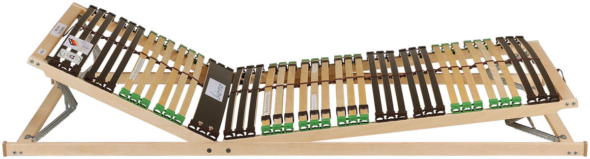LATTENROST 140/200 cm  - Naturfarben/Braun, Basics, Holz/Kunststoff (140/200cm) - Bio:Vio